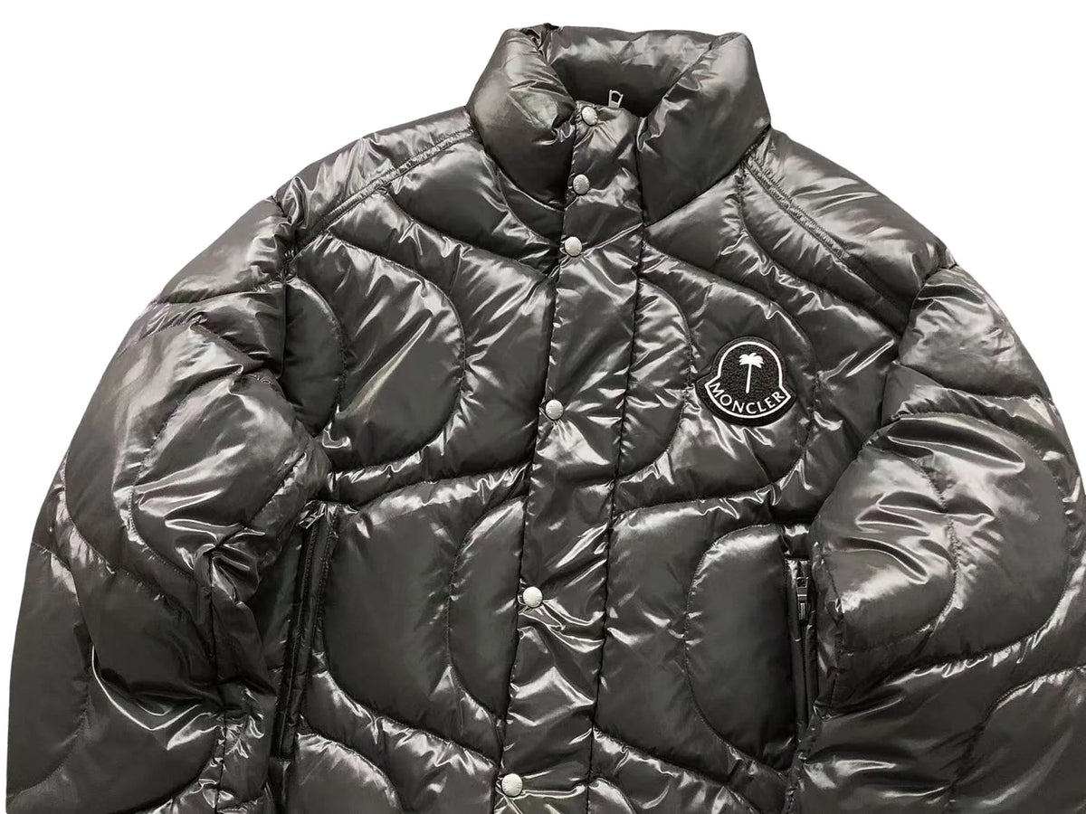 Moncler x Palm Angels Haunani Down Jacket - Grey