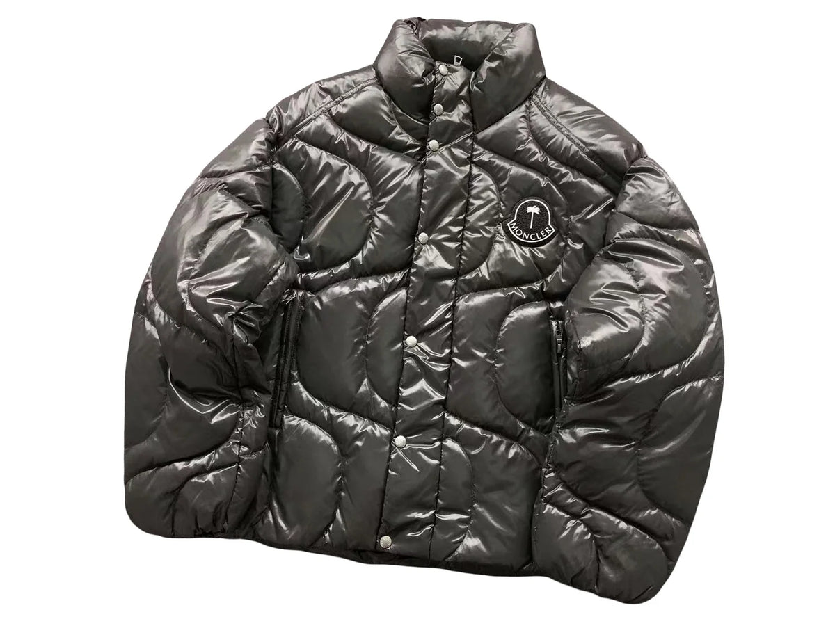 Moncler x Palm Angels Haunani Down Jacket - Grey