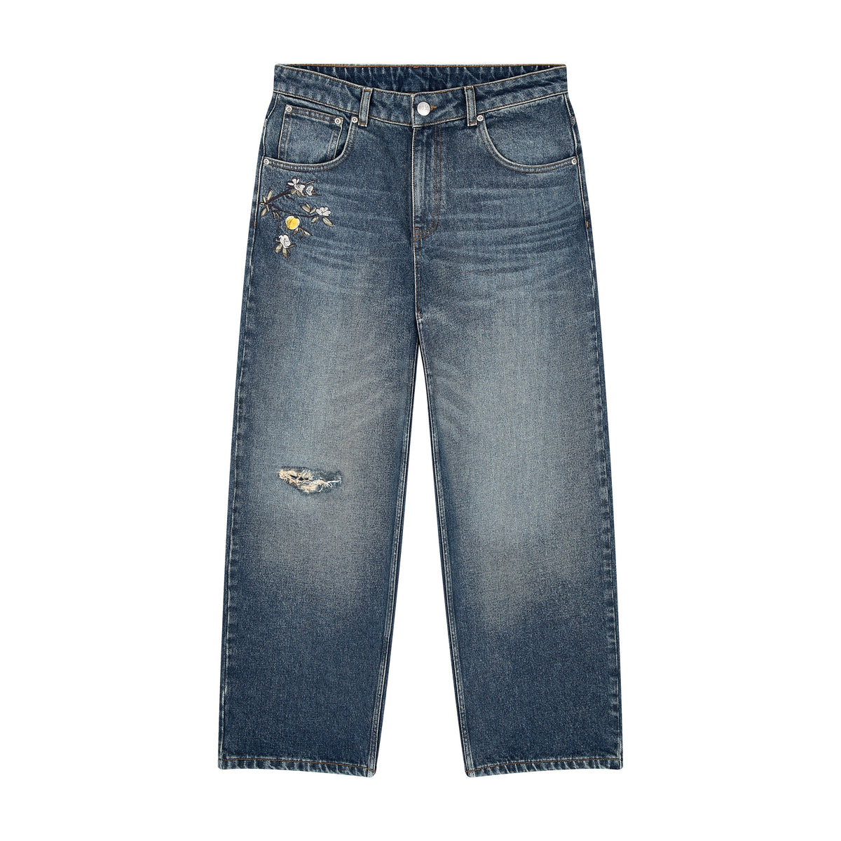 Derschutze "garden of eden" indigo Denim