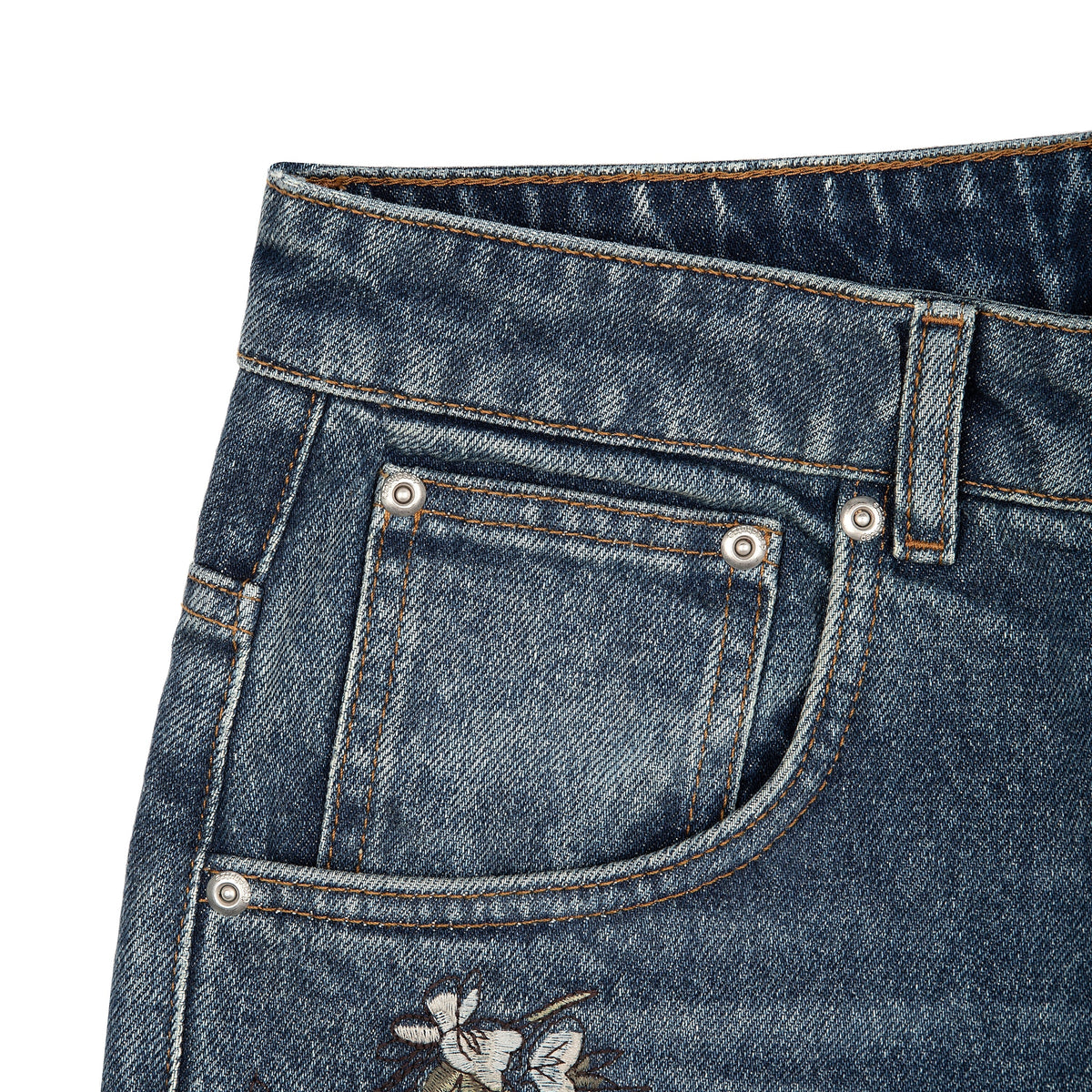 Derschutze "garden of eden" indigo Denim