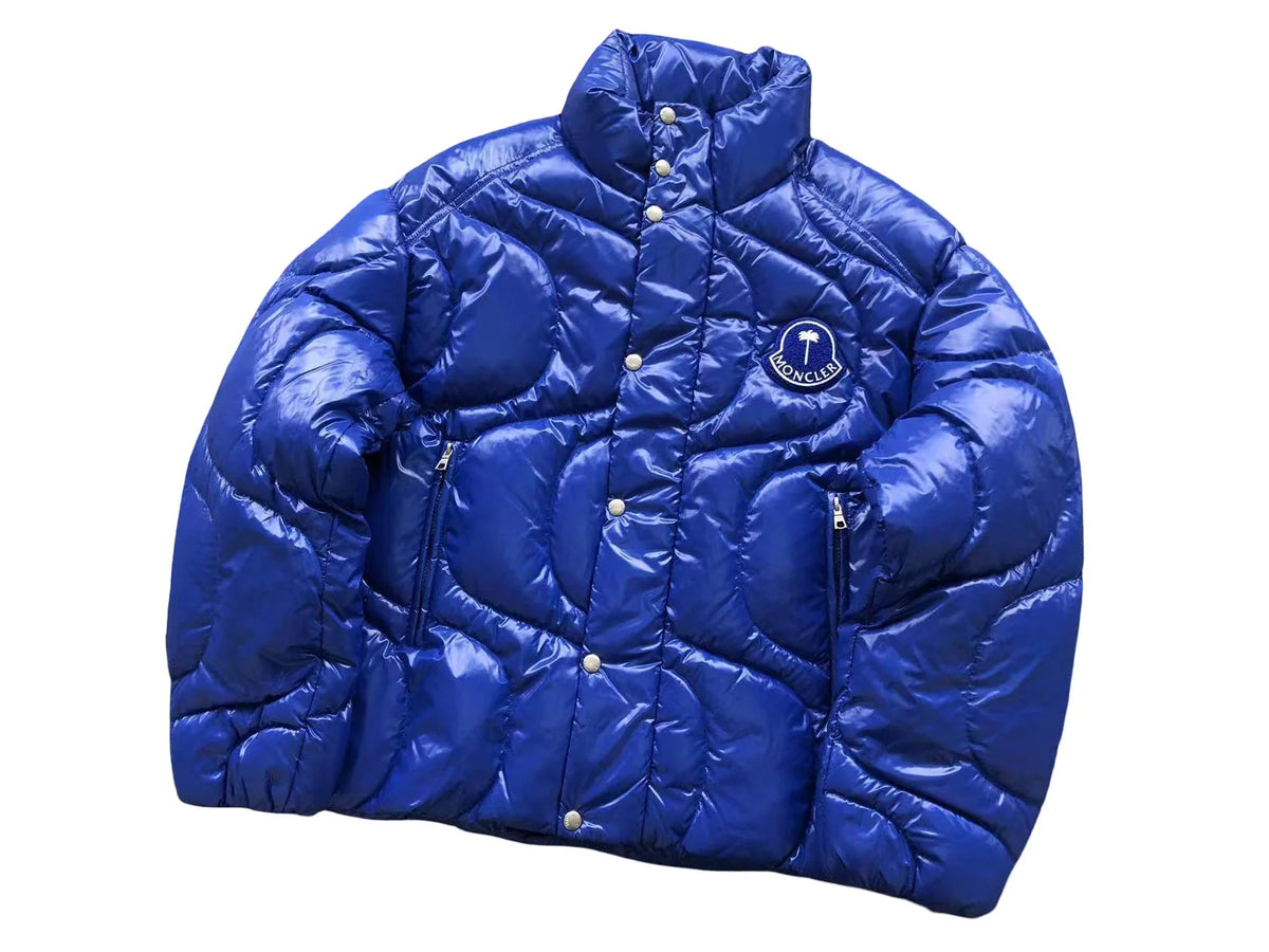 Moncler x Palm Angels Haunani Down Jacket - Blue