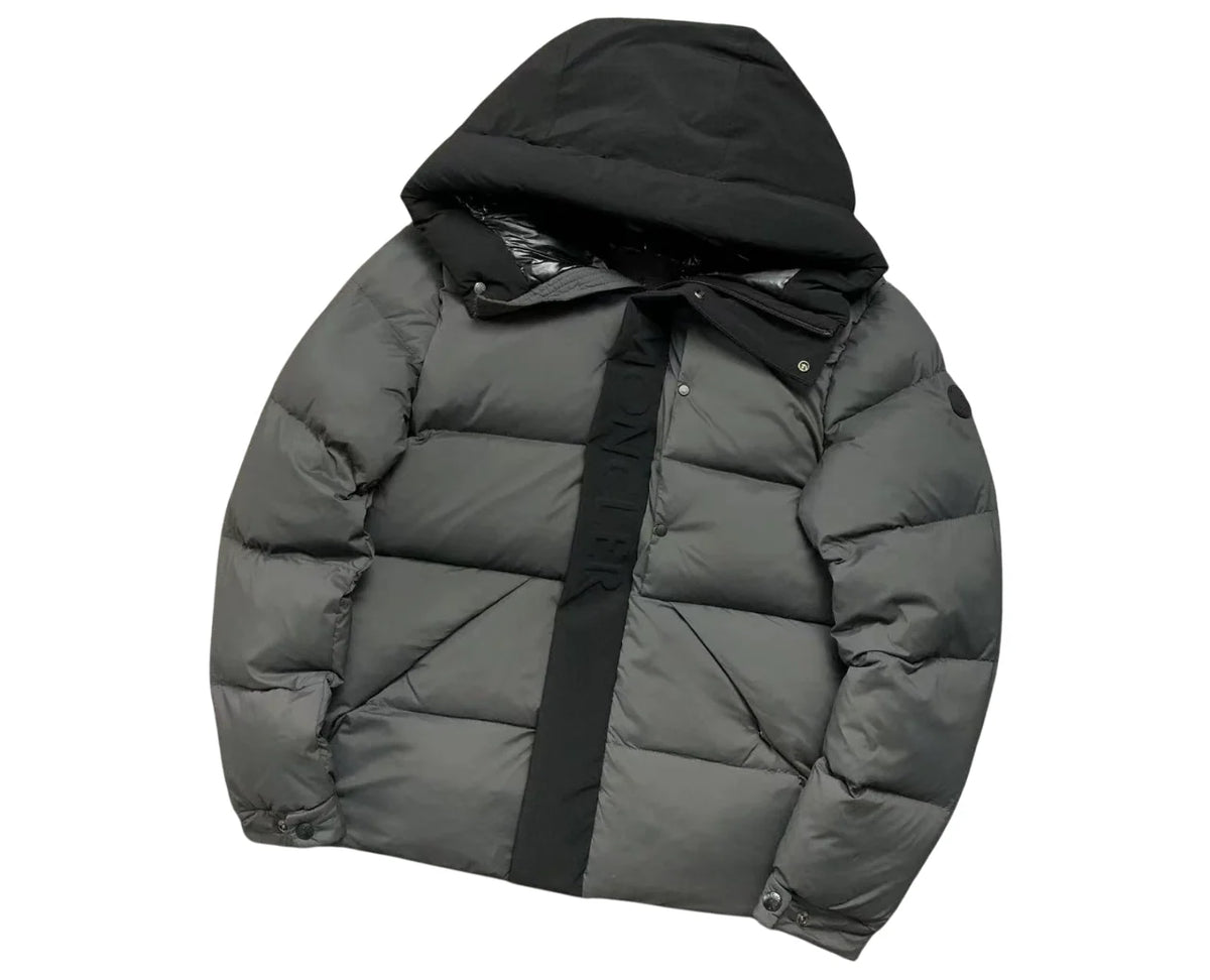 Moncler Madeira Down Jacket - Grey & Black