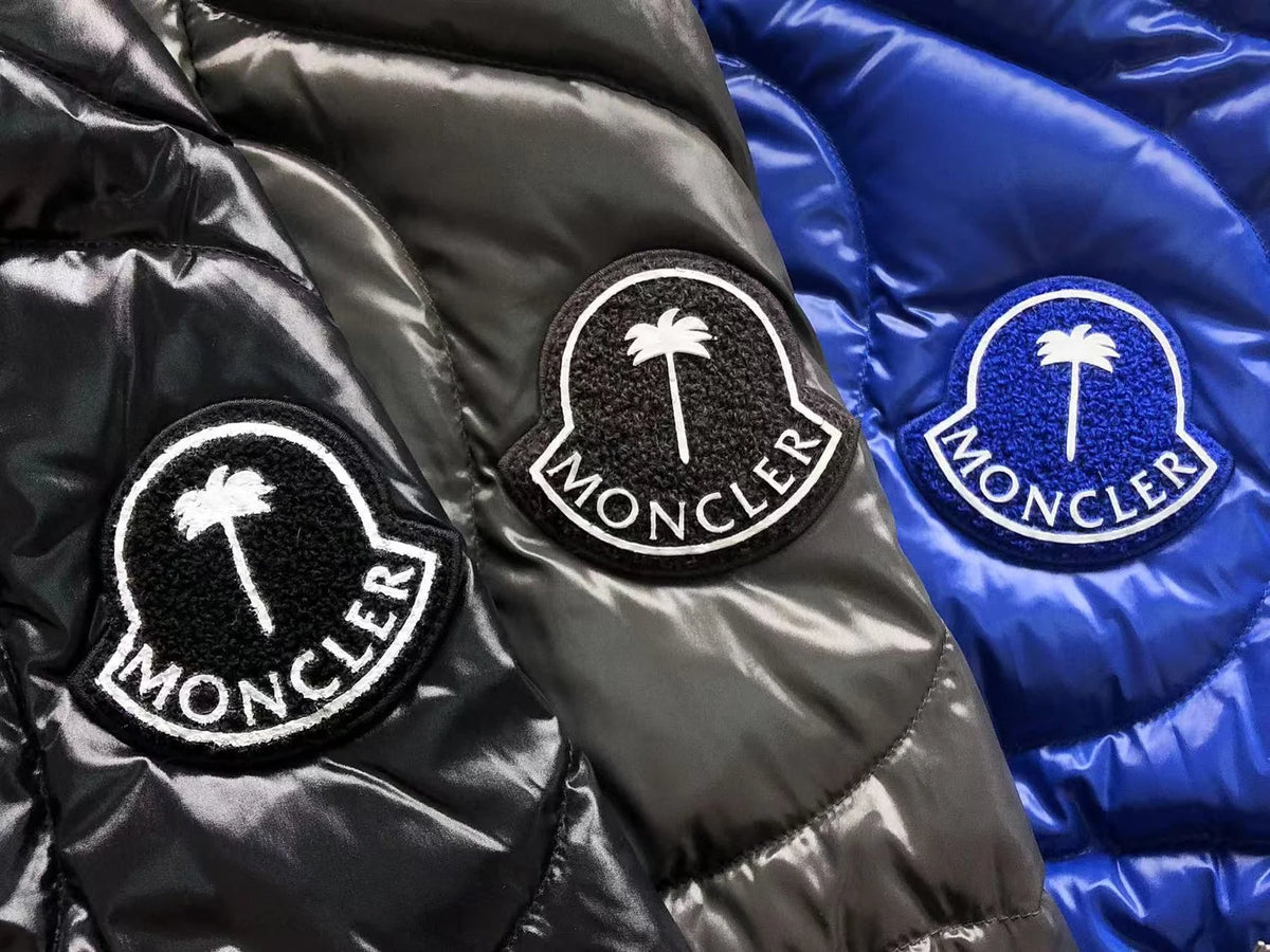 Moncler x Palm Angels Haunani Down Jacket - Grey